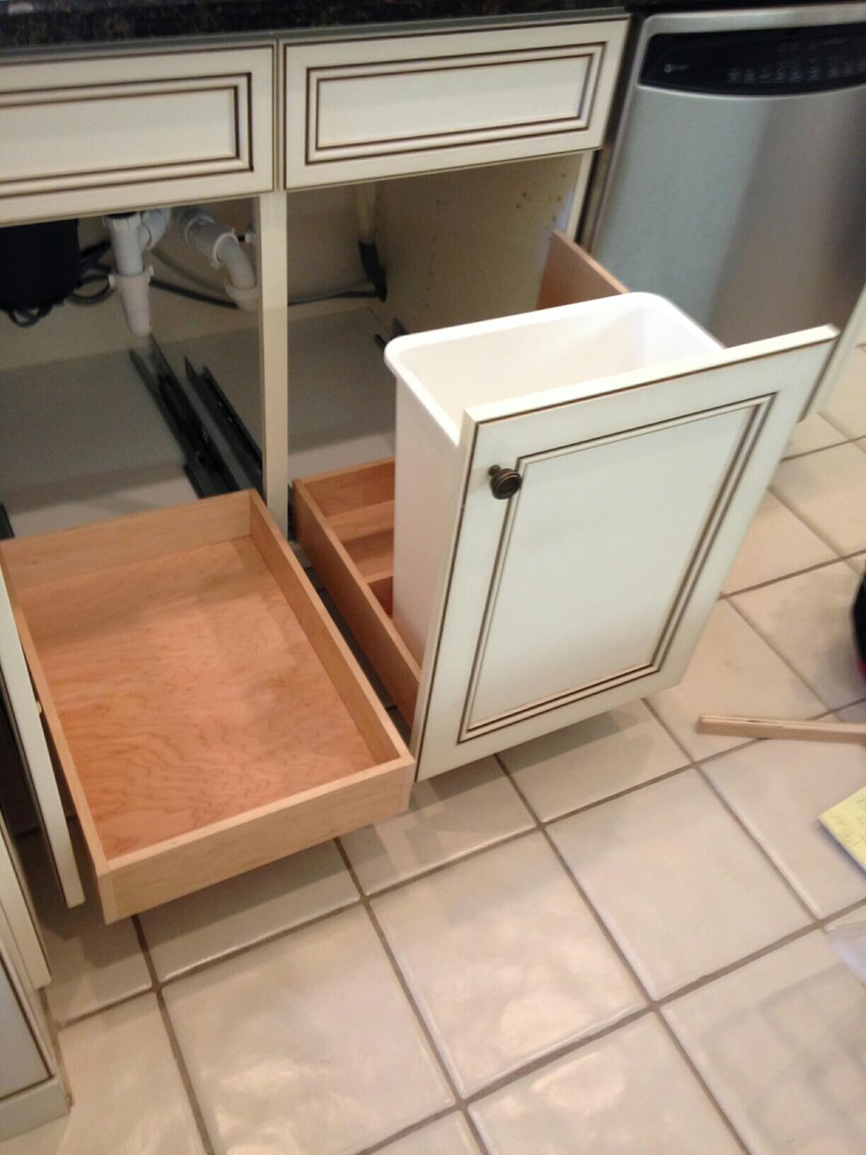 Get Bathroom Cabinet Drawer Installation By The Drawer Dude