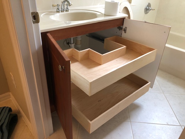Assemble And Install Bathroom Drawers Under Vanity